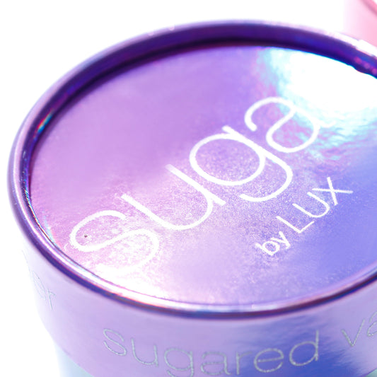 SUGARED VANILLA AND AMBER 2 WICK DECORATIVE LID CANDLE